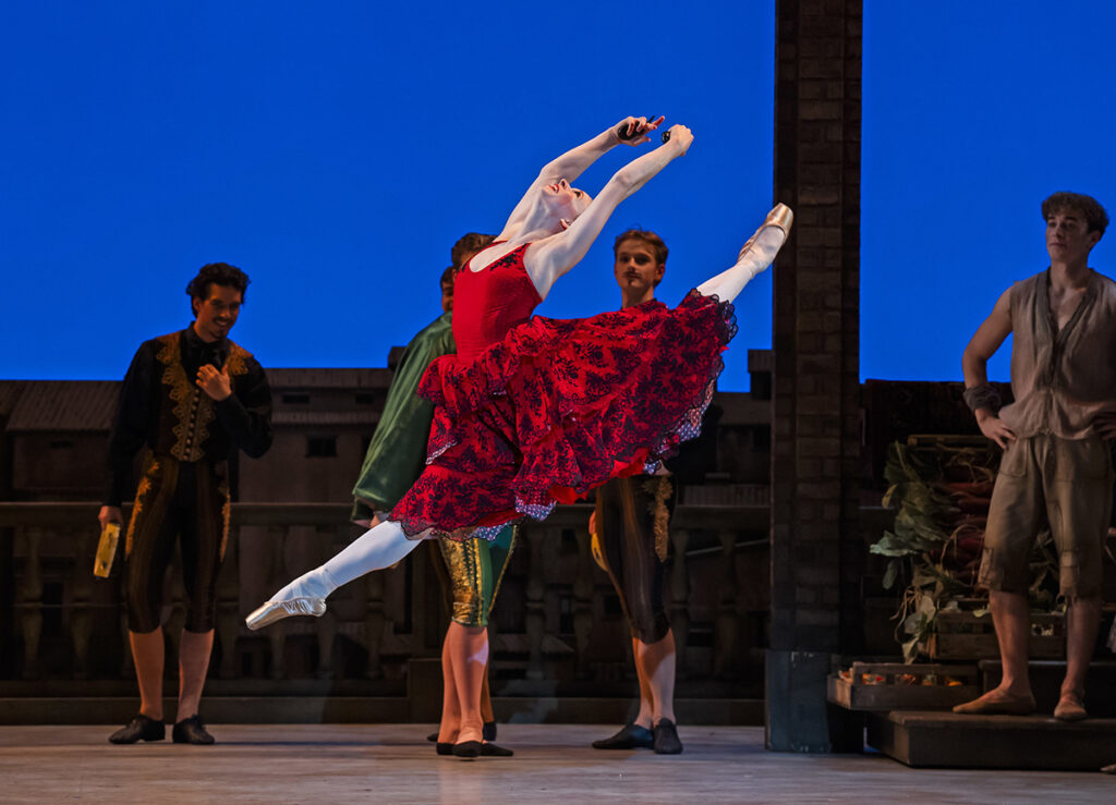 A scene from Don Quixote by Birmingham Royal Ballet @ Birmingham Hippodrome. Artistic Director Carlos Acosta. ©Tristram Kenton