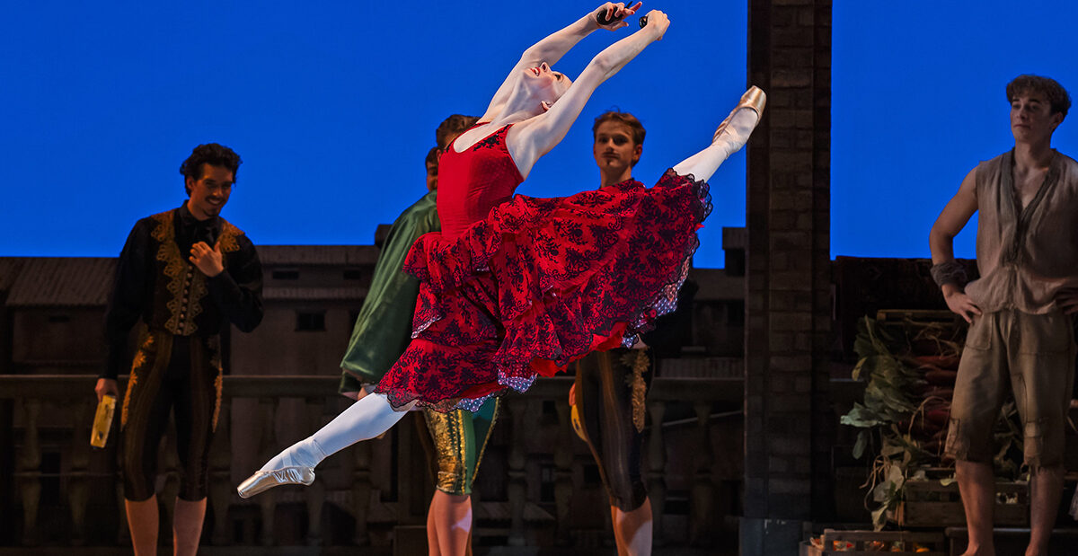 A scene from Don Quixote by Birmingham Royal Ballet @ Birmingham Hippodrome. Artistic Director Carlos Acosta. ©Tristram Kenton