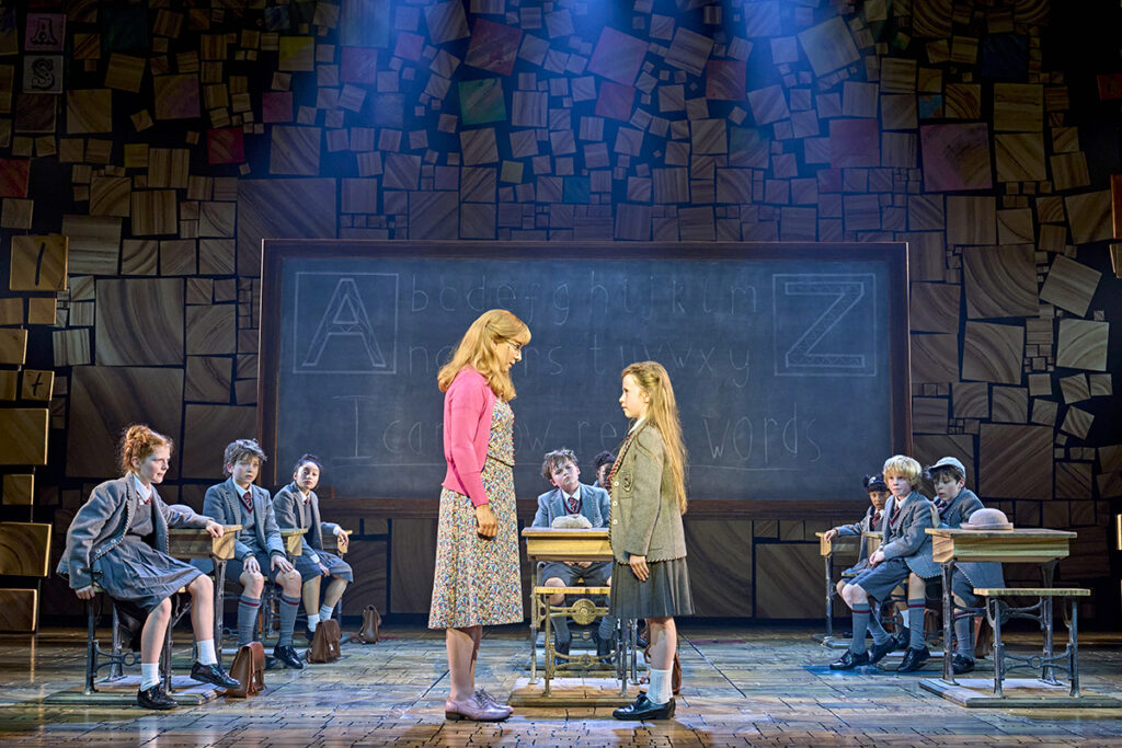 Matilda The Musical UK Tour with Madison Davis as Matilda