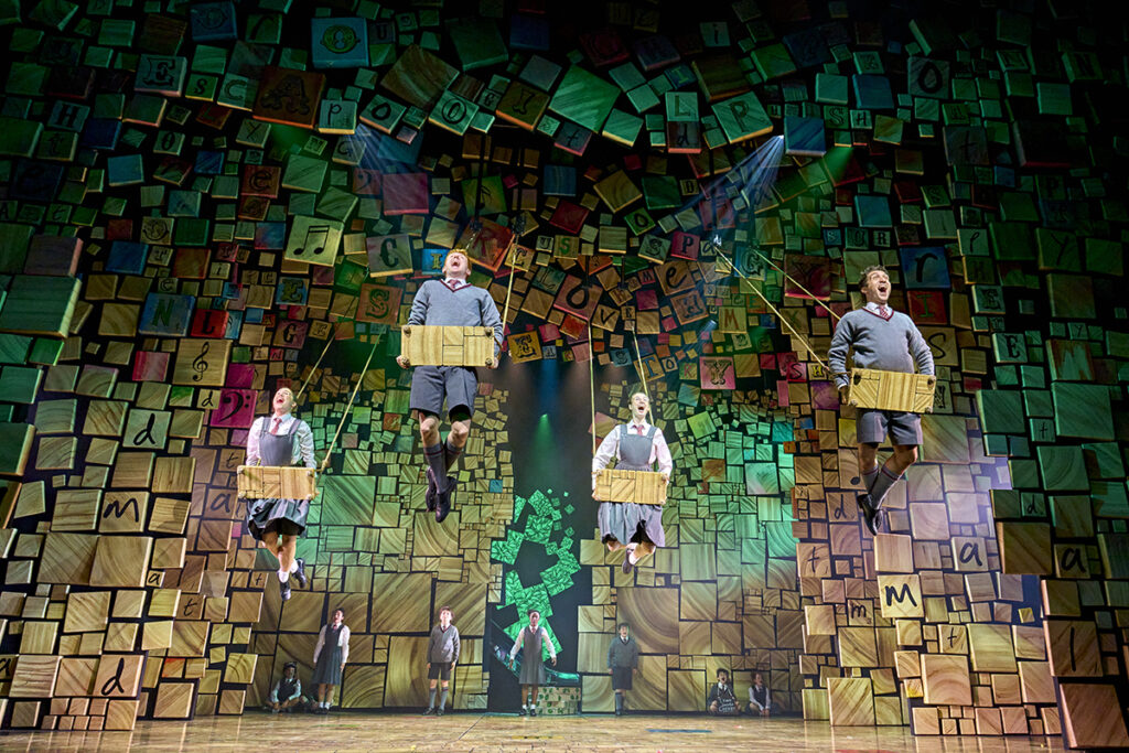 Matilda The Musical UK Tour with Madison Davis as Matilda