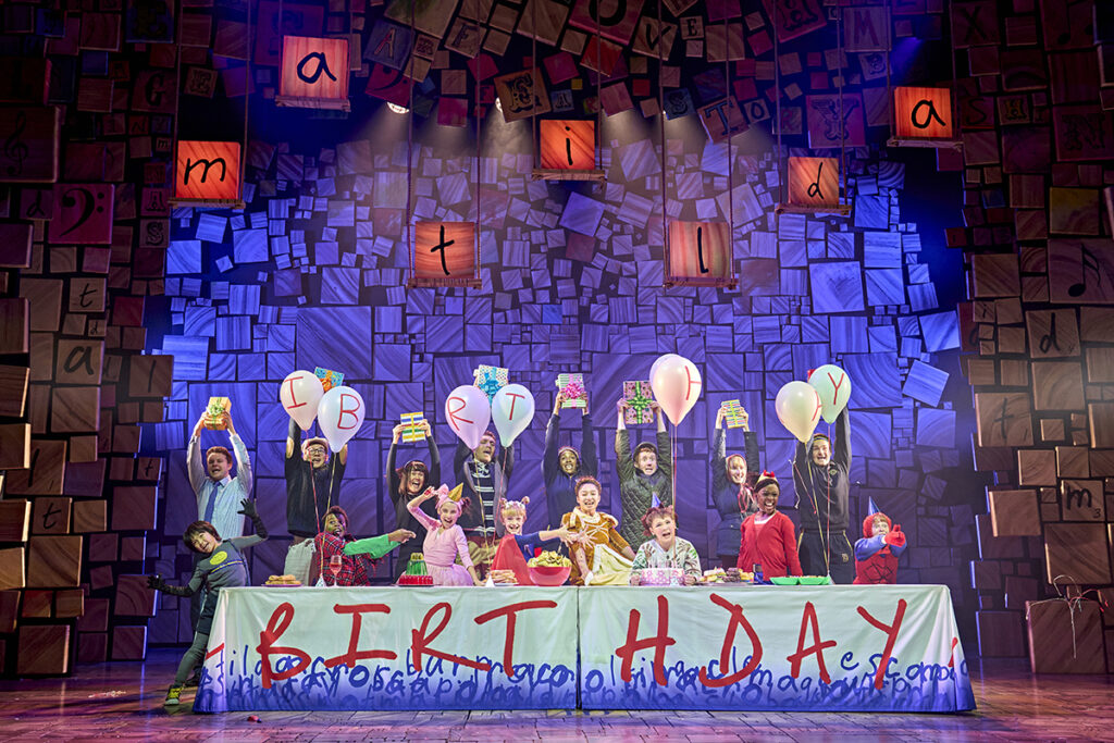 Matilda The Musical UK Tour with Sanna Kurihara as Matilda