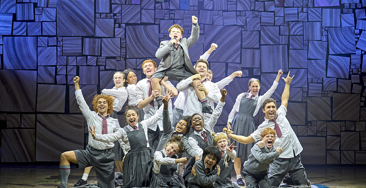 Matilda The Musical UK Tour with Sanna Kurihara as Matilda