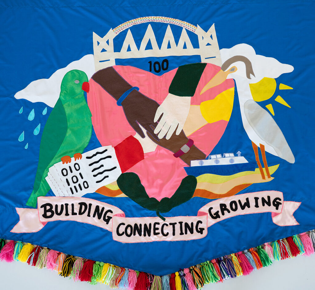 Art with Heart Banner. Photo by Breige Cobane