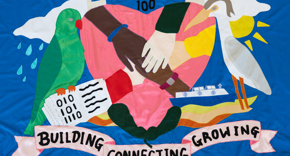 Art with Heart Banner. Photo by Breige Cobane