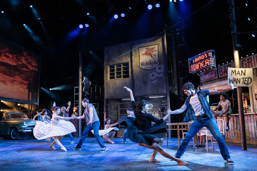 Matthew Bourne's THE CAR MAN. The Company. Photo by Johan Persson