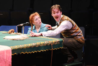 Murder for Two at Octagon Theatre, Bolton. Credit Tony Bartholomew