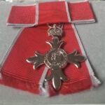 MBE Insignia Photo courtesy of Elaine Edwards