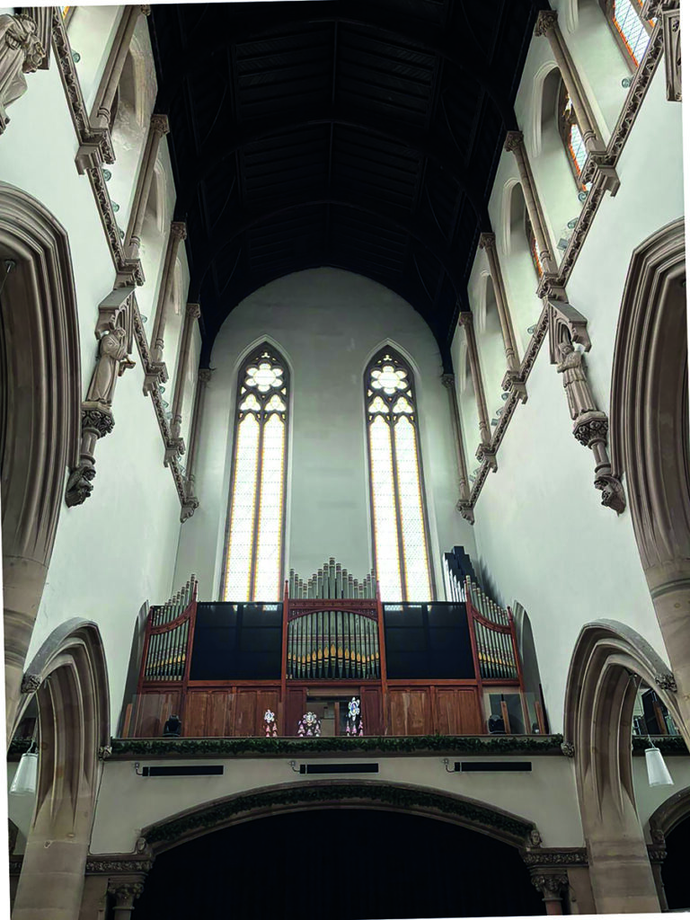 Monastery Organ. Photo courtesy of The Monastery