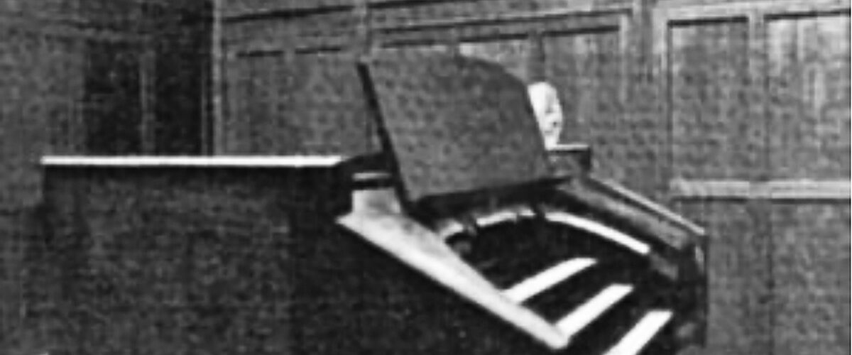 Original Wadsworth Monastery Organ. Photo courtesy of The Monastery