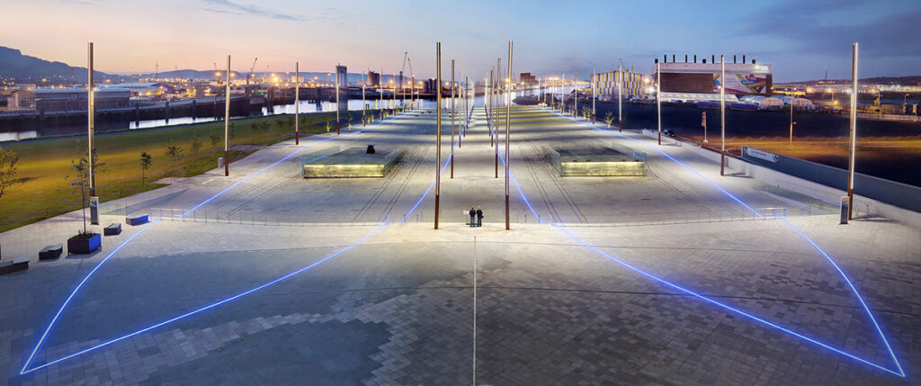 Titanic Slipways at The Titanic Experience Belfast