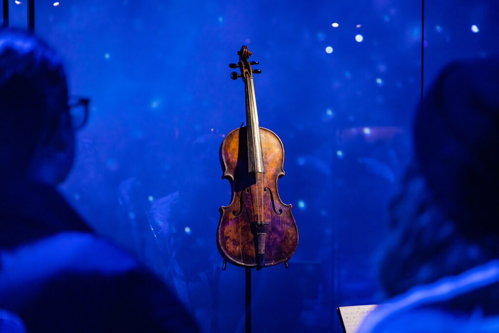 Wallace Hartley Violin at The Titanic Experience Belfast