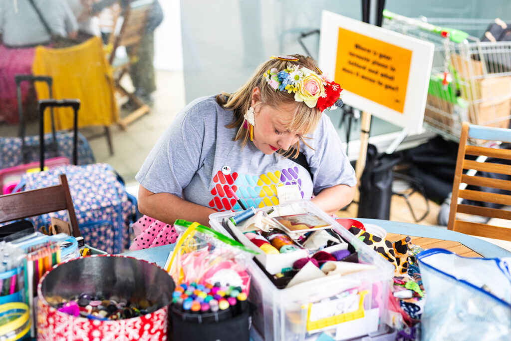 Art With Heart workshop. Photo Credit Joe Smith