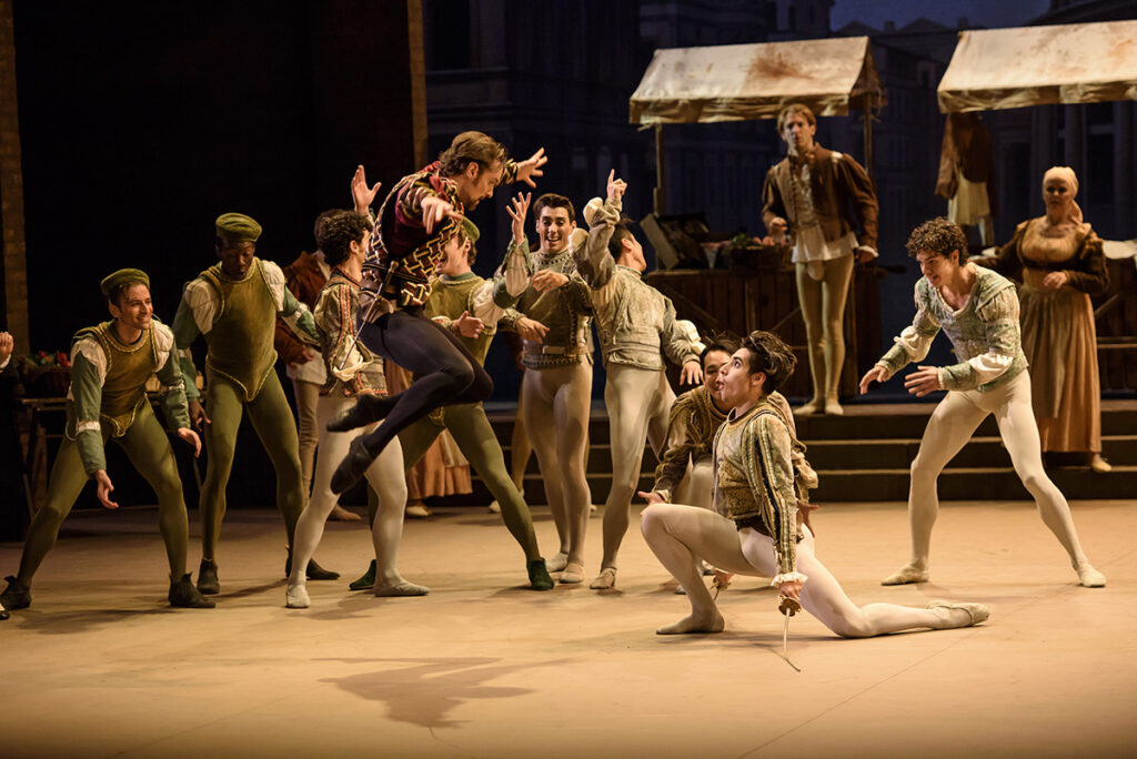 ROMEO and JULIET, English National Ballet. Photo Laurent Liotardo
