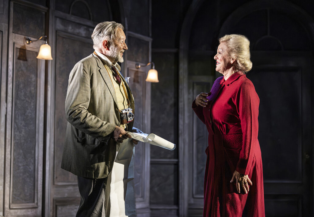 Jasper Britton (Dr. Montague) and Jemma Churchill (Mrs Montague) - credit Pamela Raith