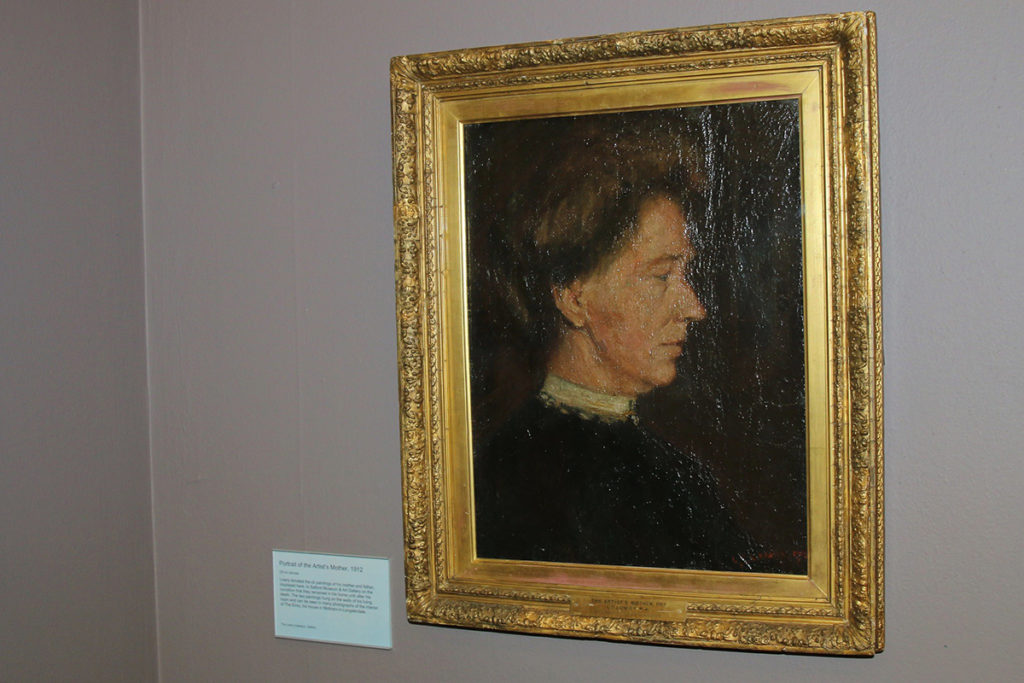 Portrait of the Artist's Mother, 1912 
© The Lowry Collection, Salford