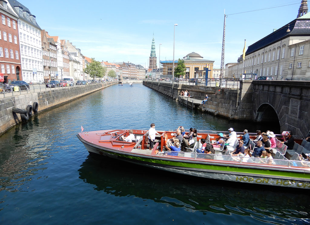 Canal cruise on a Copenhagen city break