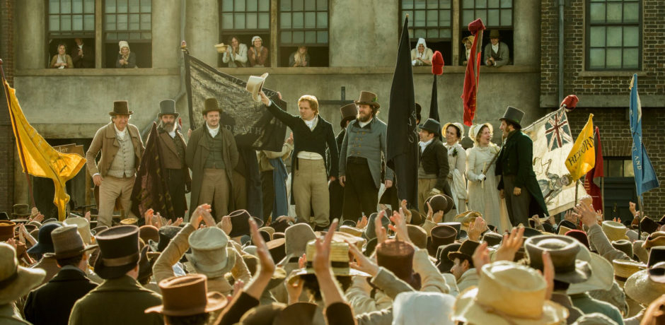 PETERLOO featuring Rory Kinnear as Henry Hunt courtesy of Amazon Studios.