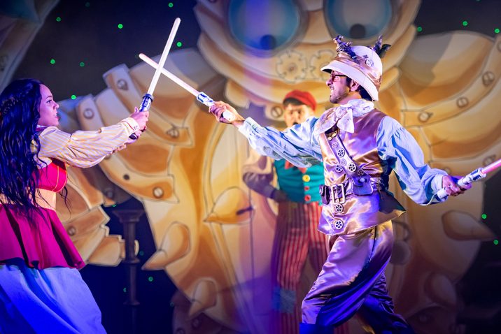 Jack and the Beanstalk 2019 pantomime at Oldham Coliseum. Theatre. Credit Darren Robinson