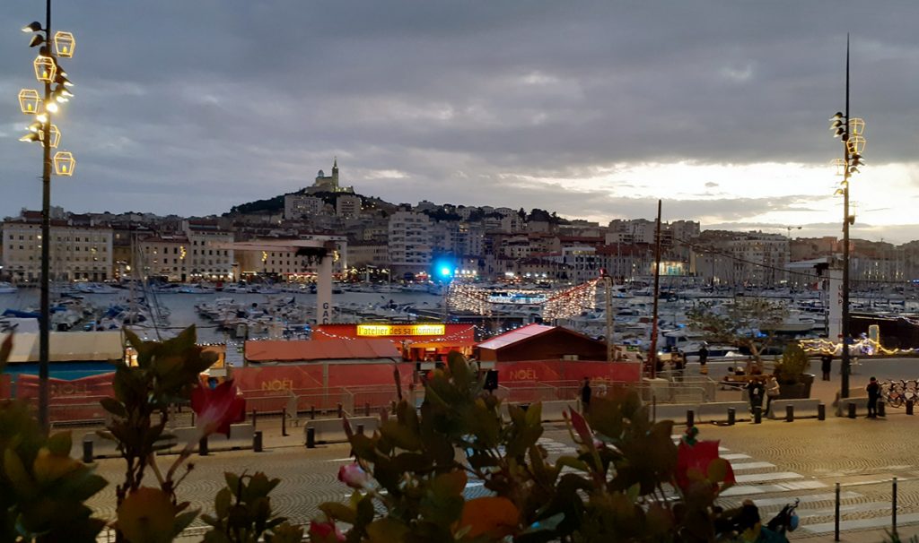 View from La Caravelle over Vieille-Port, Marseille