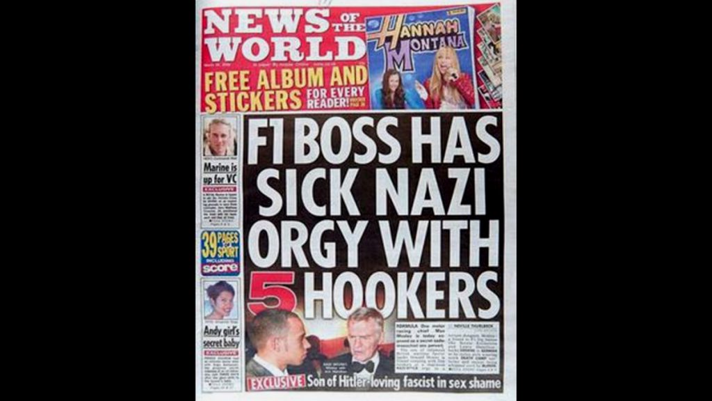 Max Mosley in the News of the World