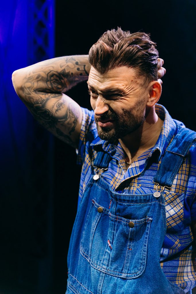 Jake Quickenden in Footloose Photograph Rosie Powell