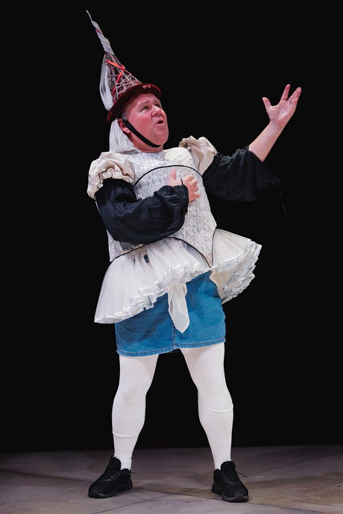 David Nellist - Thesus in A Midsummer Night's Dream Photo credit - Patch Dolan