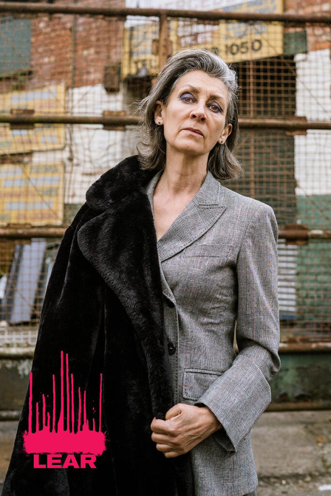 Christine Mackie as King Lear Image credit: Emma Ledwith.