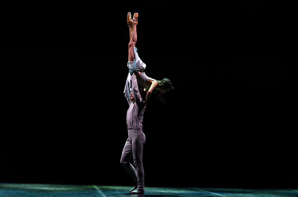 Erina Takahashi and James Streeter in Akram Khan's Giselle © Laurent Liotardo