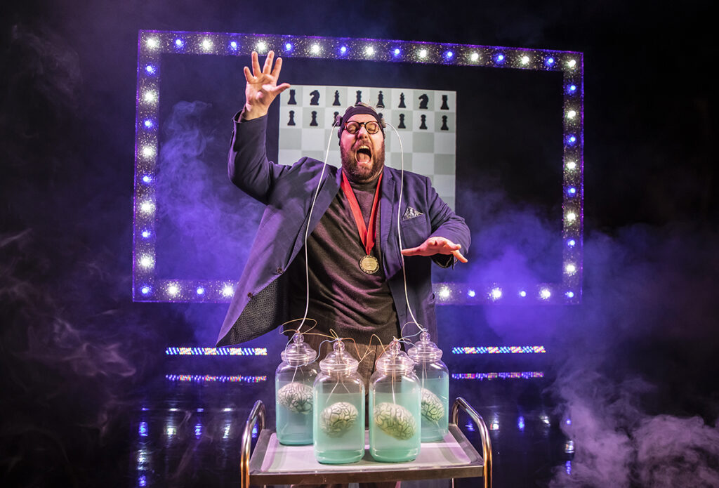 Henry Lewis in Mind Mangler Photo by Pamela Raith
