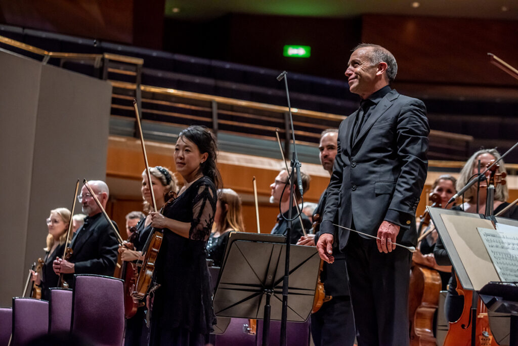 BBC Philharmonic at The Bridgewater Hall conducted by Mark Wigglesworth. Photo credit - Chris Payne / BBC