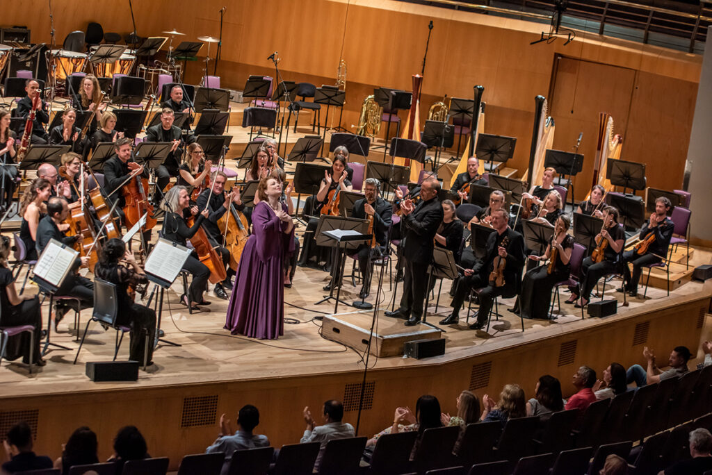 BBC Philharmonic at The Bridgewater Hall conducted by Mark Wigglesworth. Photo credit - Chris Payne / BBC