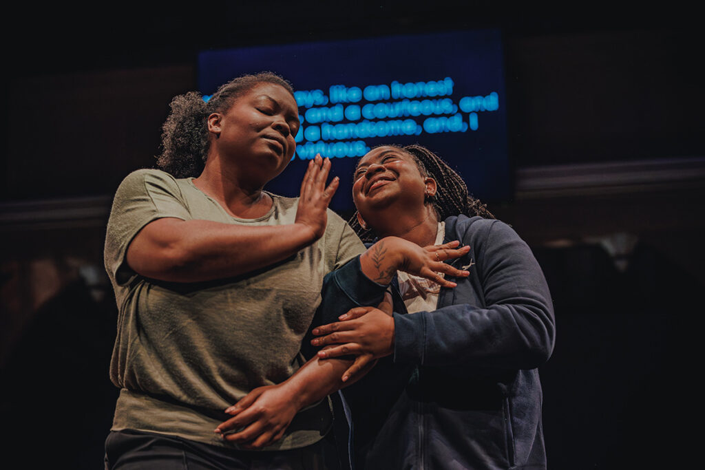 (L-R) Irmina St Catherine, Cherie Gordon by Patch Dolan