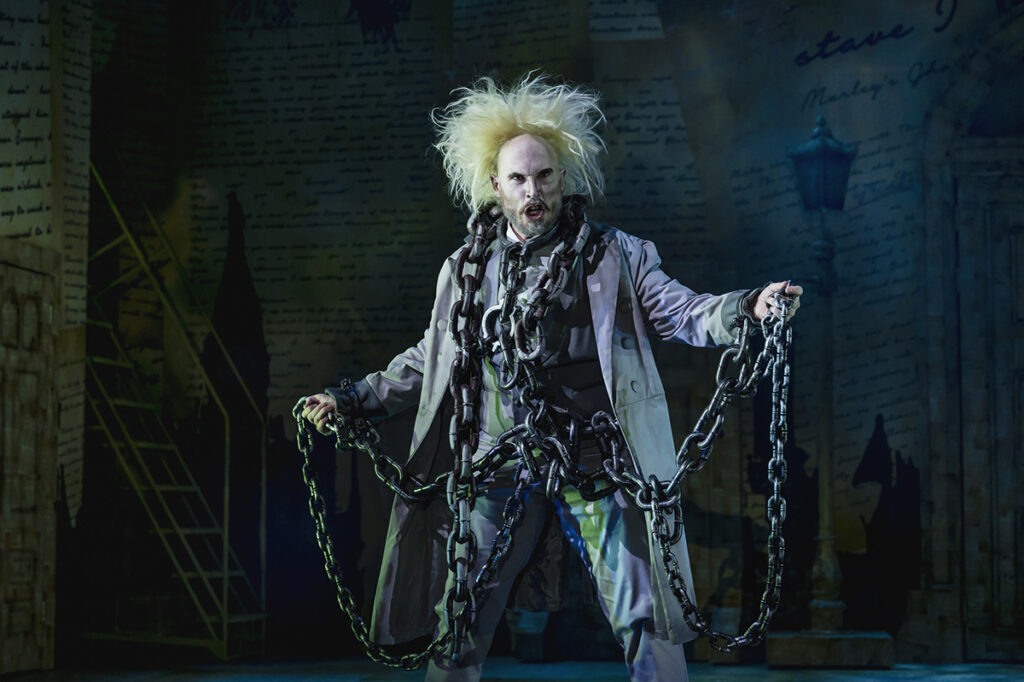 Barry Keenan as Marley. Photo by Matt Crockett