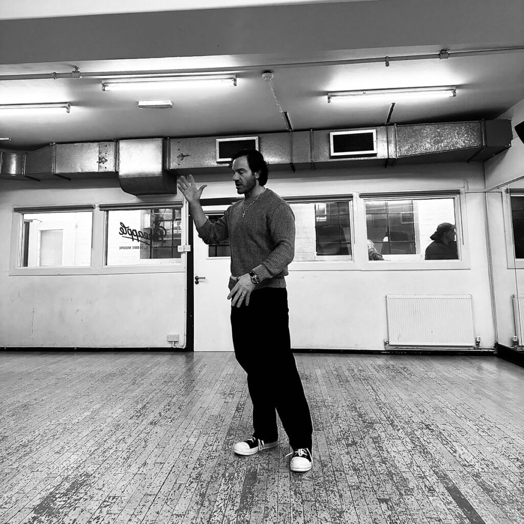 Nine the Musical in Concert - rehearsal images. Copyright: Hope Mill Theatre