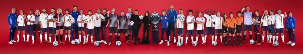 Soccer Aid for UNICEF 2025 which takes place on Sunday 15th of June at Old Trafford, Manchester. Photographed by Daniel Hambury for UNICEF UK and Soccer Aid Productions. ©UNICEF/Soccer Aid Productions/Stella Pictures