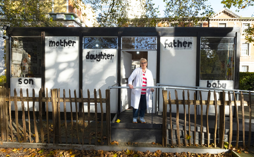 Artist Bobby Baker An Edible Family in a Mobile Home at The Tate 2023 © Hugo Glendenning