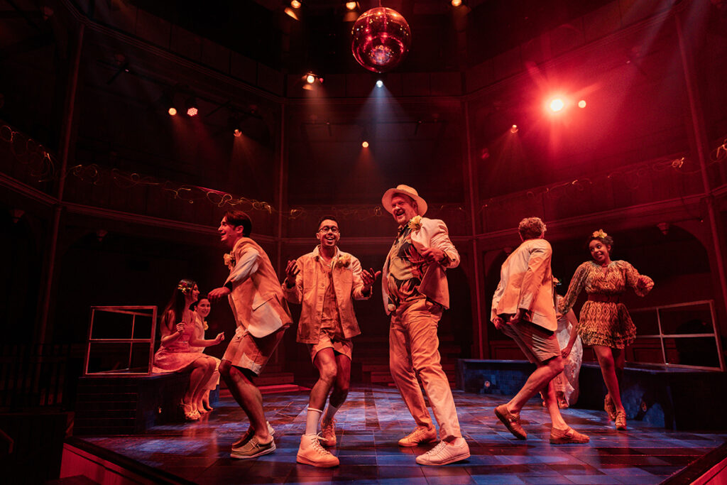 Cast of Love's Labour's Lost. Credit Patch Dolan