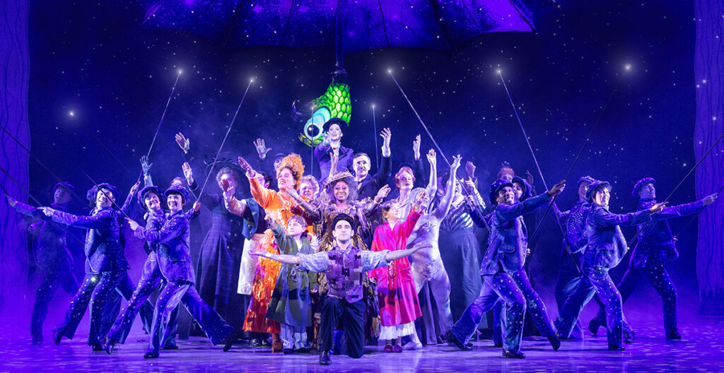 MARY POPPINS. Company. Photo by Danny Kaan