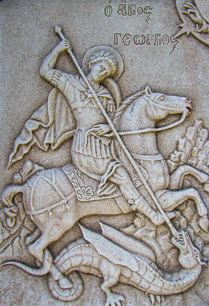 St George Engraving Image by Dimitris Vetsikas ://pixabay.com/users/dimitrisvetsikas1969-1857980/