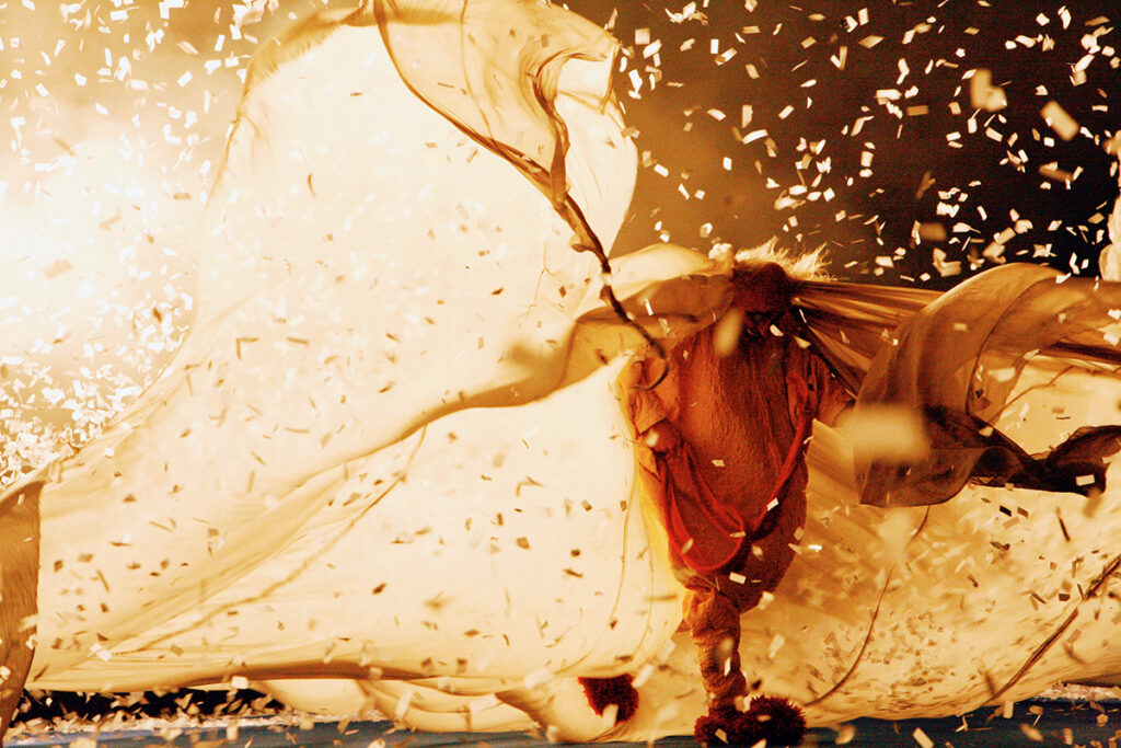 Slava Snowshow In the Snow Storm by Andrea Lopez